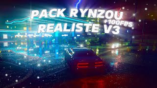 PACK GRAPHIQUE REALISTE 2024 +100 FPS ! PACK RYNZOU REALISTE V3 | TUTO FIVEM