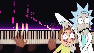 Rick and Morty Theme x Evil Morty (Piano Jazz Toccata) Resimi