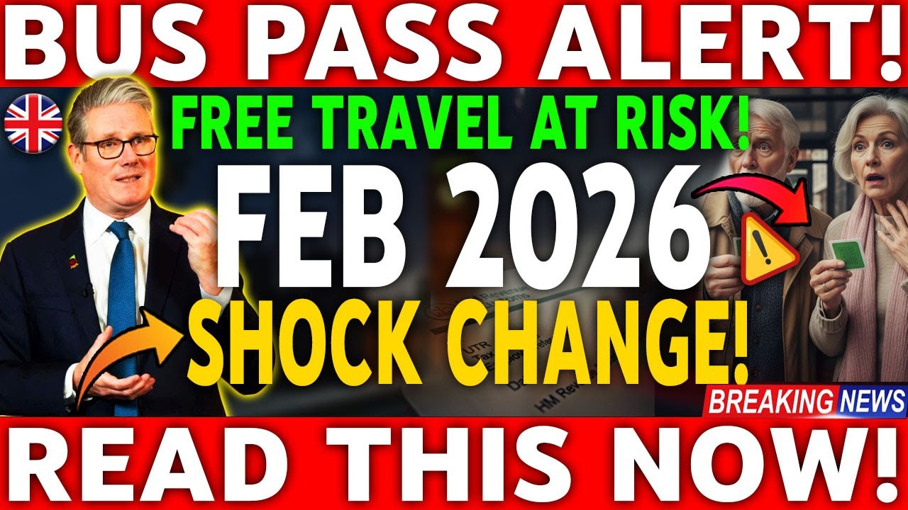 Bus Pass Changes for UK Pensioners | What Changes From Feb 2026 | Full Breakdown