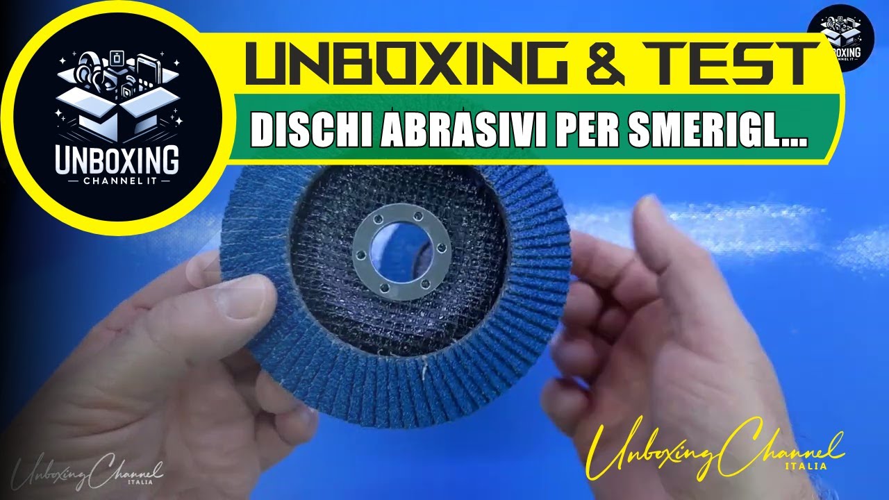 S&R 10 Dischi Abrasivi a Lamelle 115mm- P60 x Legno Acciaio INOX