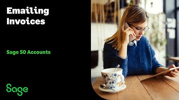 Sage 50 Accounts (UK) - Emailing Invoices - Part 2