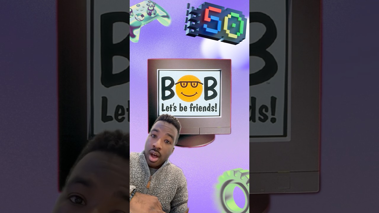 It’s ‘95 and we’ve got Microsoft Bob and Comic Sans 😌