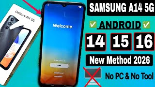 samsung A14  A14 5g Frp Bypass 2026  Without Pc Google Account Bypass  Samsung a146b Frp