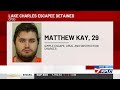 Man arrested after escaping custody at Lake Charles hospital