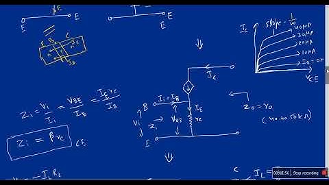 E-60: The re transistor model for CE configuration