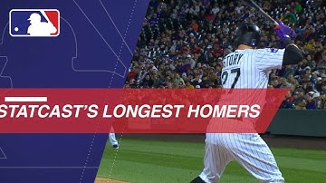 Longest Home Runs of the Statcast Era