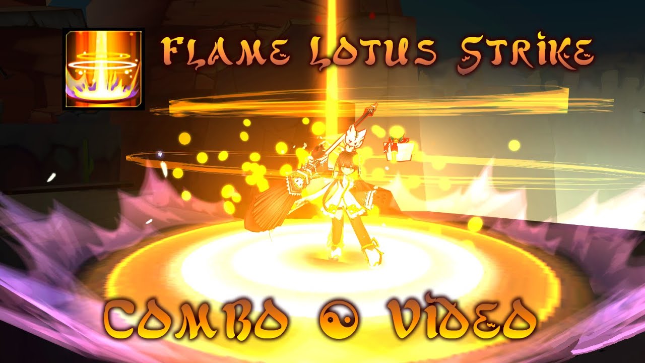 【Elsword】Flame Lotus Strike - Combo Video