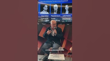 After a powerful morning at the Future Blockchain Summit, we’re keeping the momentum going ⚡