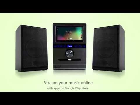 RCA Tablets | Internet Music System with RCA Tablet - RCS13101E Demo