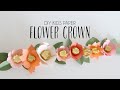 DIY Kids Crafts Paper Flower Crown