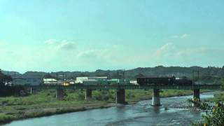 上信電鉄 馬庭~吉井 デキ+旧客 他 20110918