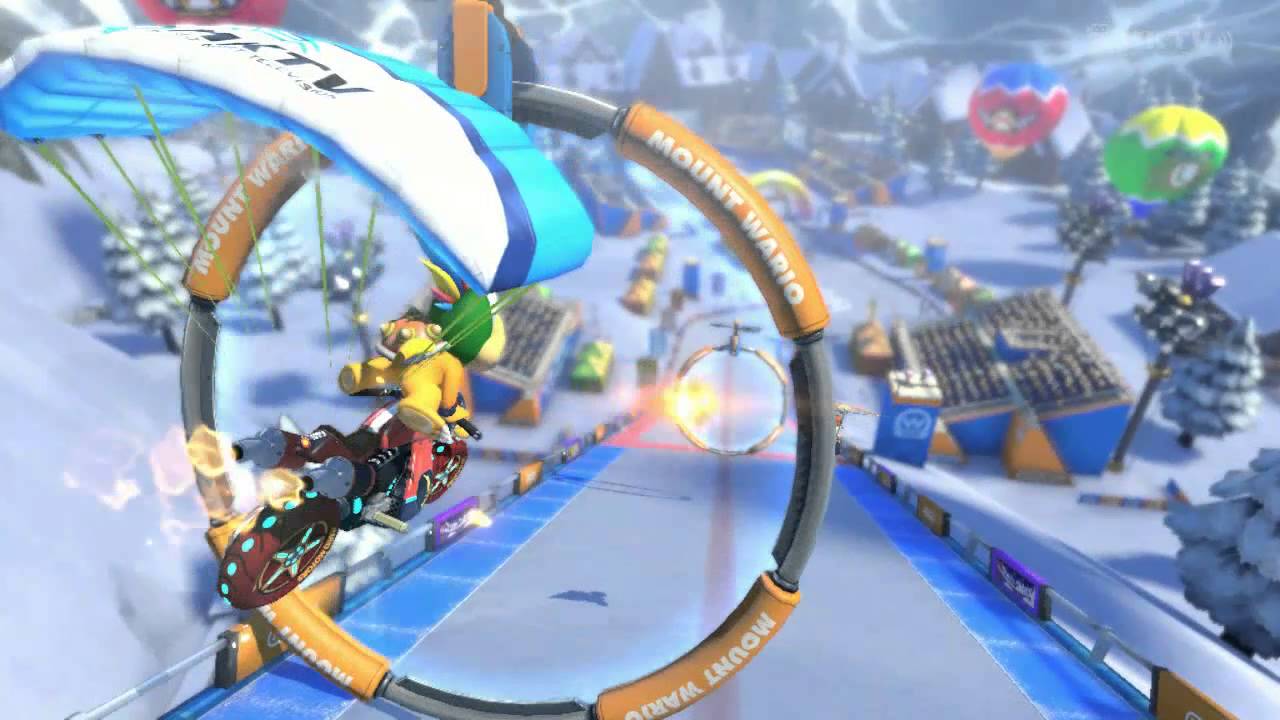 Wii U Mario Kart 8 Mount Wario YouTube