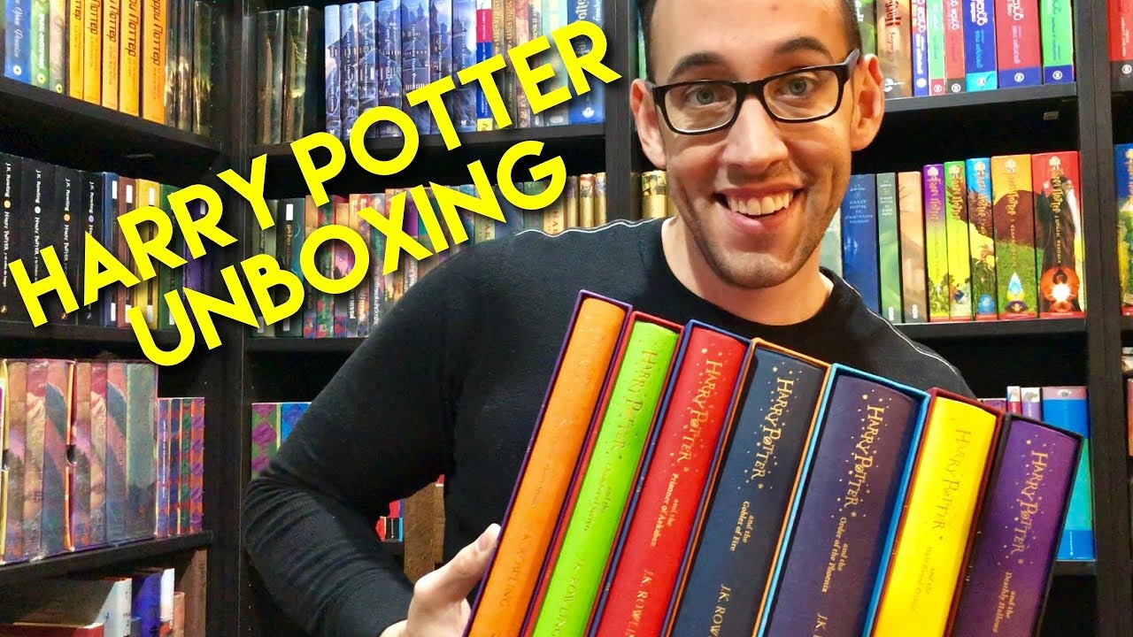 HARRY POTTER UNBOXING: Bloomsbury Slipcase Gift Editions!!! - YouTube