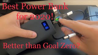 Best power bank for 2020 Portable Charger YTYCHG, better than Goal Zero and Omnicharge