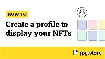 How to Create a Profile to Display your NFTs | JPG Store