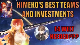 The Final VERDICT on Himeko Nova - Best Teams and Investments!