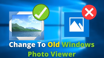 How turn to Windows 7 Old Photo Viewer on Windows 10 l Fastest image viewer