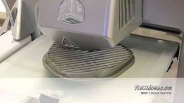 Cubify 3D Printer Demo at CES 2013