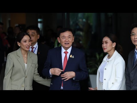 Thaksin moved to hospital from prison a day after return