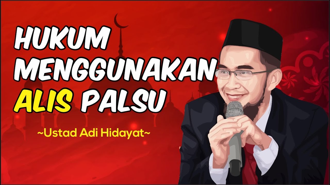 Hukum Menggunakan Alis Palsu