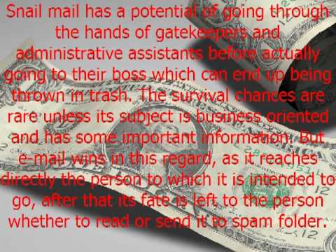Marketing Snail Mail vs Email