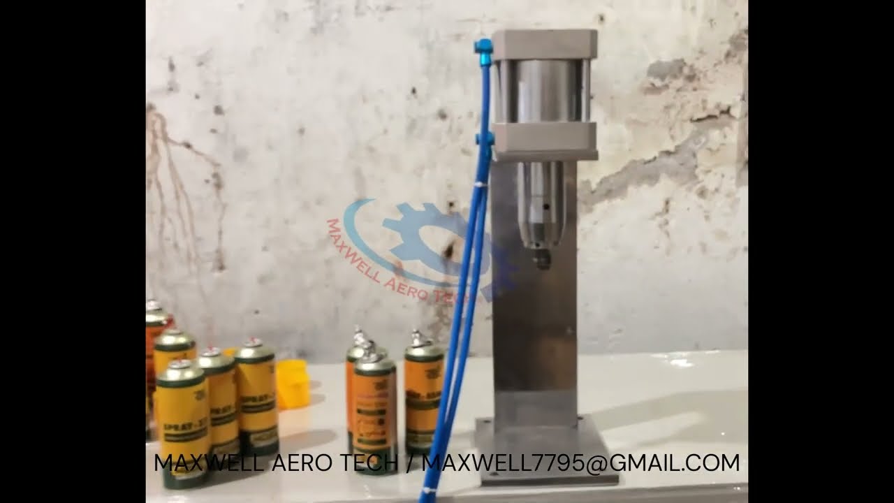 De Crimping Machine / Aerosol Valve Removel Machine / Aerosol Valve De ...