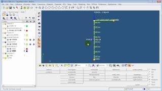 Hypermesh 01 - 1D Frame - Static Loading