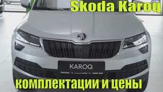 Новый Шкода Карок(Skoda Karoq) 2020 комплектации и цены