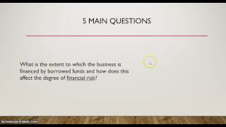 Analysis and interpretation introduction