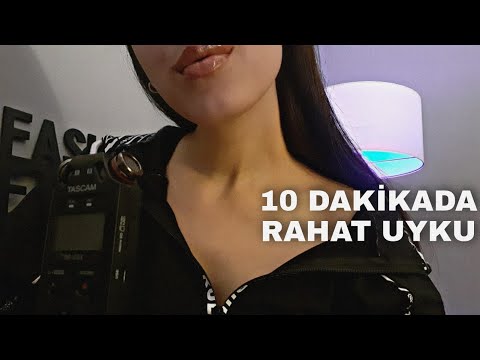 ÖZEL İLGİ İLE SENİ UYUTUYORUM😴| 10 DAKİKADA RAHAT UYKU| TÜRKÇE ASMR