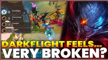 Darkflight Just Feels Broken - Ranked Teamfight Tactics Set 7.5