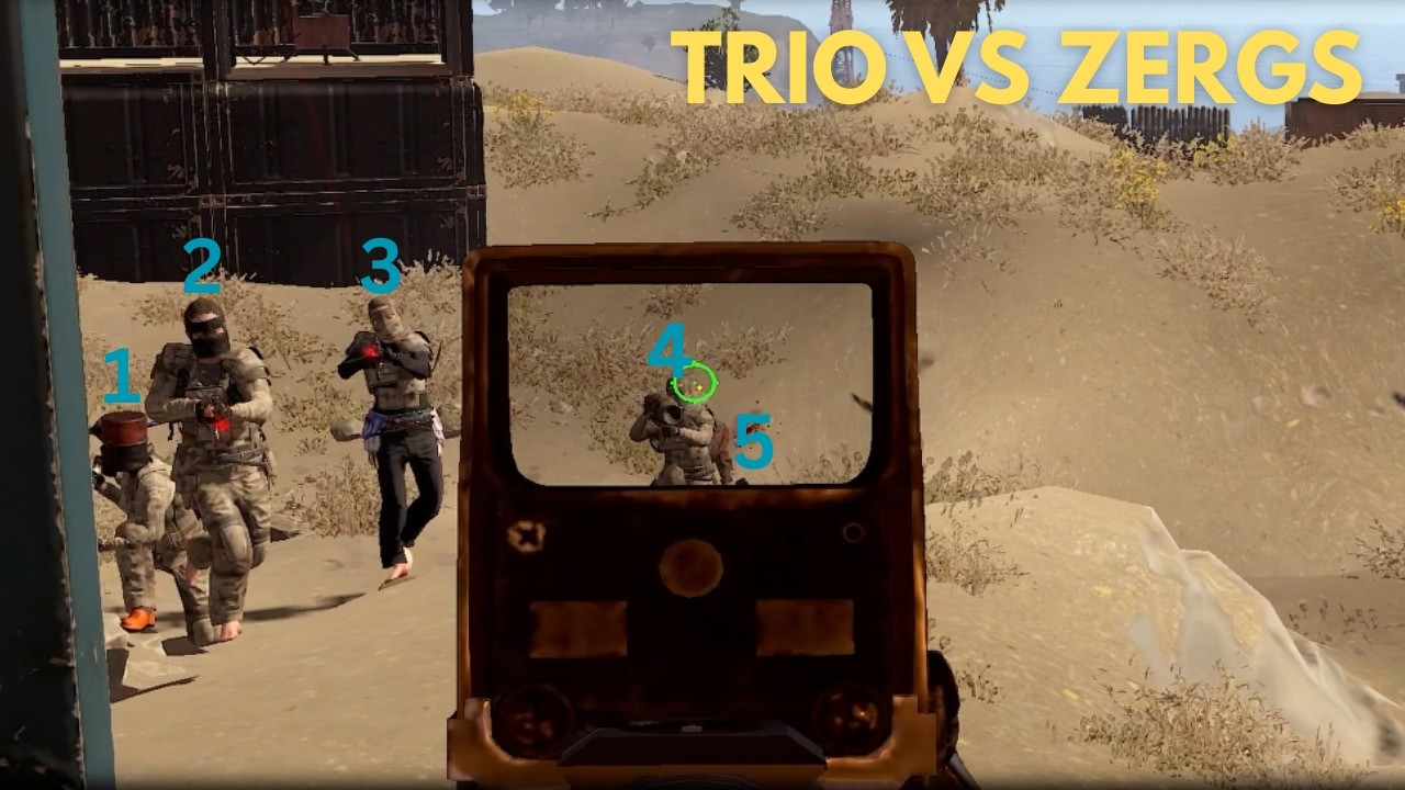 25,000 HOUR TRIO VS ZERGS - RUST