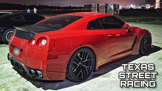 CRAZY FAST 1200+hp GT-R races Bikes, Turbo CTS-V + TT Camaro vs Turbo Trans Am \& MORE!