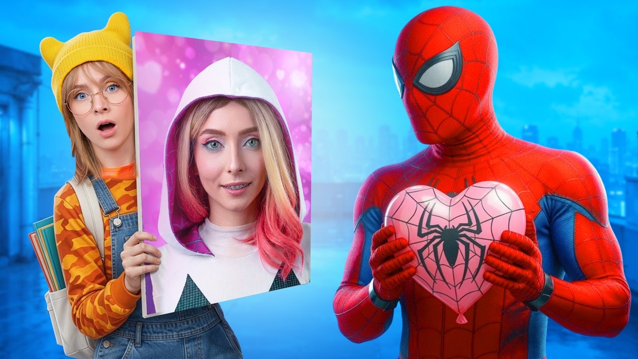 Nerd VS Garota Popular: Épica História de Amor do SPIDER-MAN!