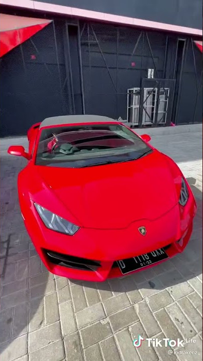 Indra Kenz Beli Mobil Baru Lamborghini..    #indrakesuma #murahbanget #vanesha #lamborghini #fyp