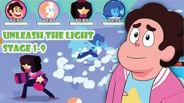 Unleash the Light, Steven Universe game, Stage 1-9, iOS game, Apple Arcade, Cartoon Network Game