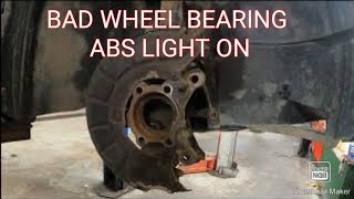 REPLACING FRONT WHEEL BEARING ON 2006 VW JETTA (MK5)