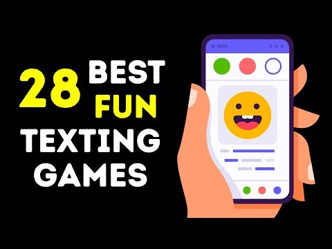 Videó: Játékok a játékra a szöveg fölött: 15 szórakoztató játék összekapcsolása egymással