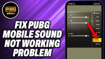 How To Fix PUBG Mobile Sound Not Working Problem on iPhone
