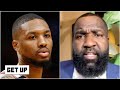 Kendrick Perkins reacts to Damian Lillard’s cryptic social media post: ‘He’s frustrated!’ | Get Up