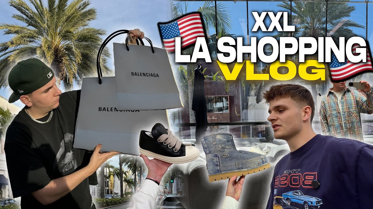 Rodeo Drive LEER GEKAUFT?😳I XXL LOS ANGELES SHOPPING VLOG mit Jan🇺🇸🛍️