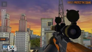 Sniper 3D Assassin : shot to kill Android ios walkthrough gameplay: Level 19-Part 2