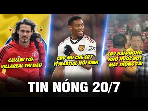 Video TIN NÓNG BÓNG ĐÁ 20/7 | CĐV MU CHÊ CR7 VÌ MARTIAL HỒI... - youtube