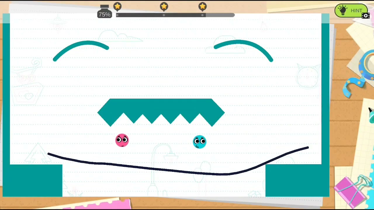 Line puzzle | Draw puzzle | Love ball