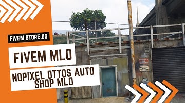 FiveM NoPixel Ottos Shop MLO #fivem #nopixel