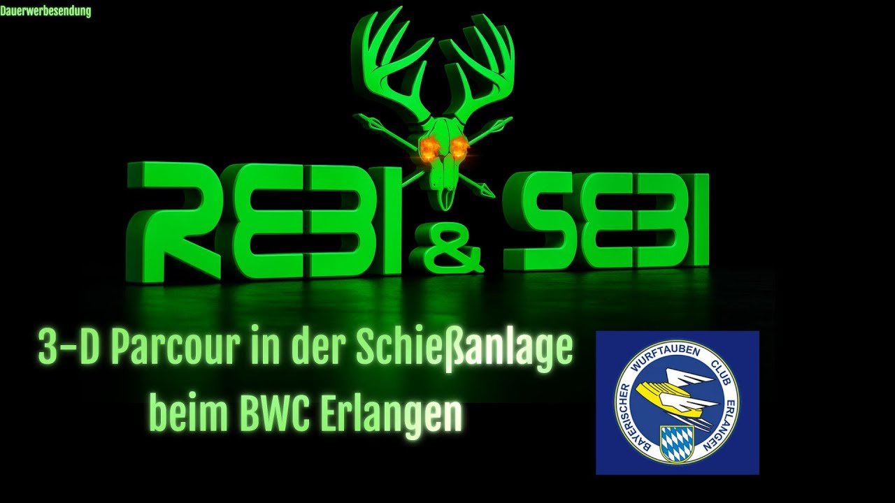 REBI & SEBI auf dem 3D-Parcour beim BWC Erlangen in 4K