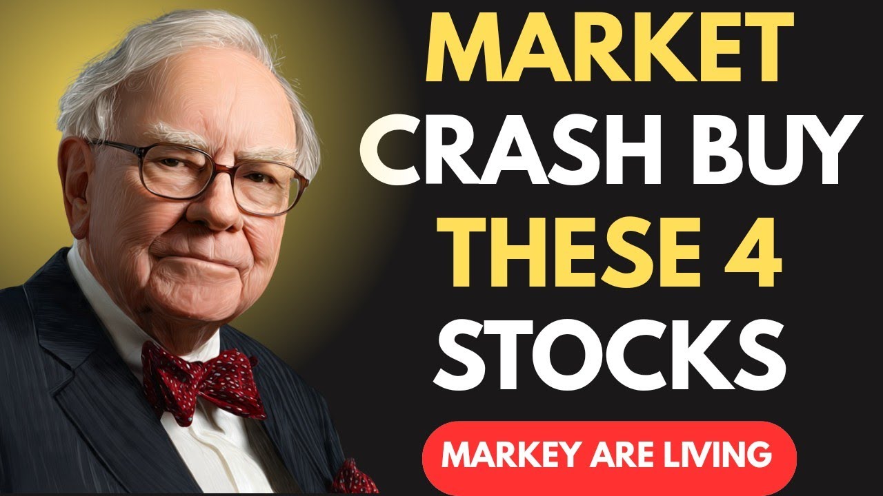 Warren Buffett’s Ultimate Crash-Proof Stock Picks | Top 4 Stocks to Buy During a Market Crash