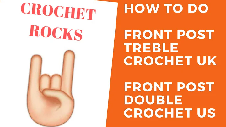 Master the Art of Front Post Crochet Stitch