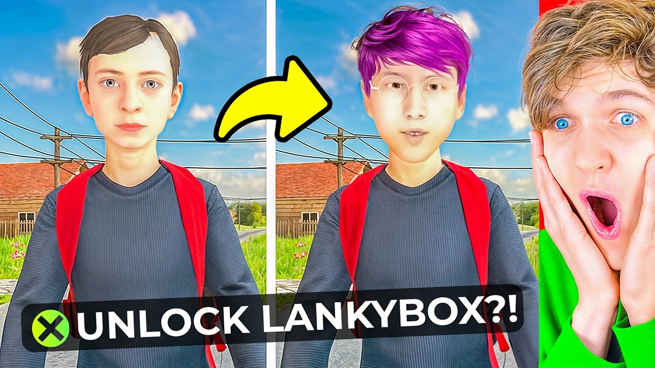 SCHOOLBOY RUNAWAY But It's LANKYBOX!? (WE'RE IN THE GAME!)
