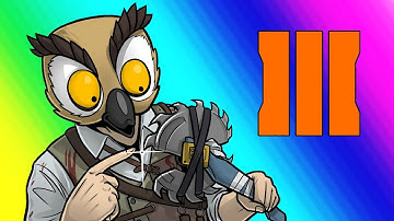 Black Ops 3 Zombies Funny Moments - Terroriser Buttahfly Knife!